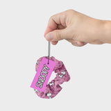 Scrunchy Snoopy Pink Flowers