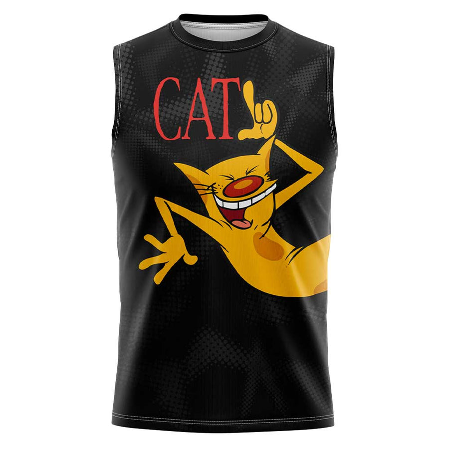 Playera Sin Mangas CatDog