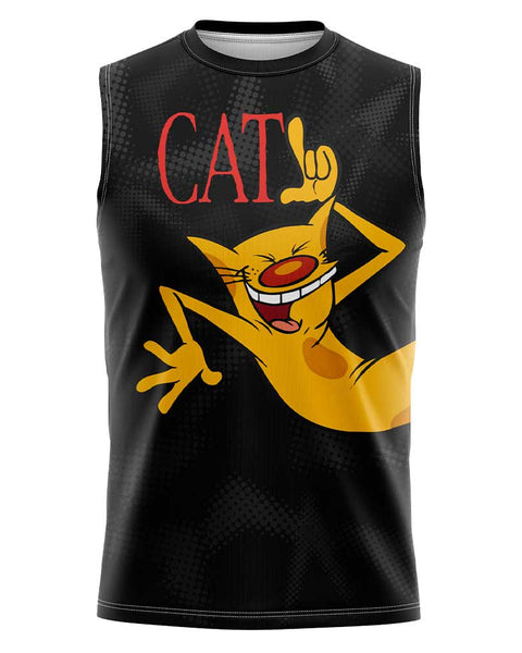 Playera Sin Mangas CatDog