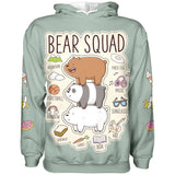 Sudadera Escandalosos Bear Squad