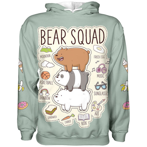 Sudadera Escandalosos Bear Squad