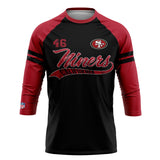 Playera Pijama Ranglan San Francisco 49ers Classic