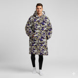 Sudaderota Baltimore Ravens MaxiLogo