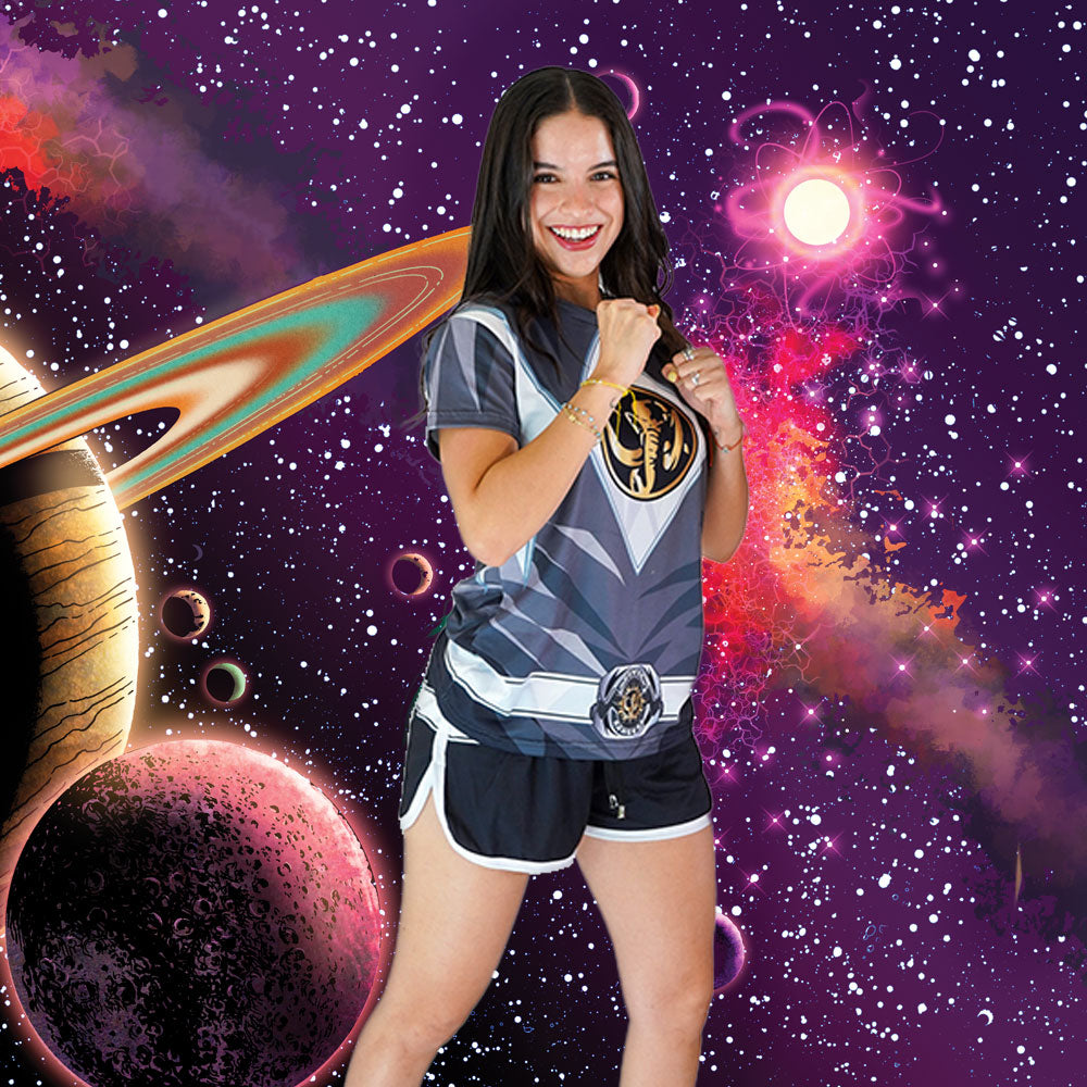 Conjunto Pijama Mighty Morphin Black Ranger