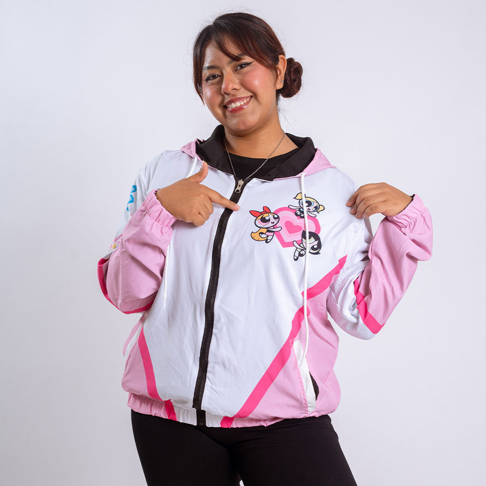 Bomber Jacket Chicas Superpoderosas Flowers
