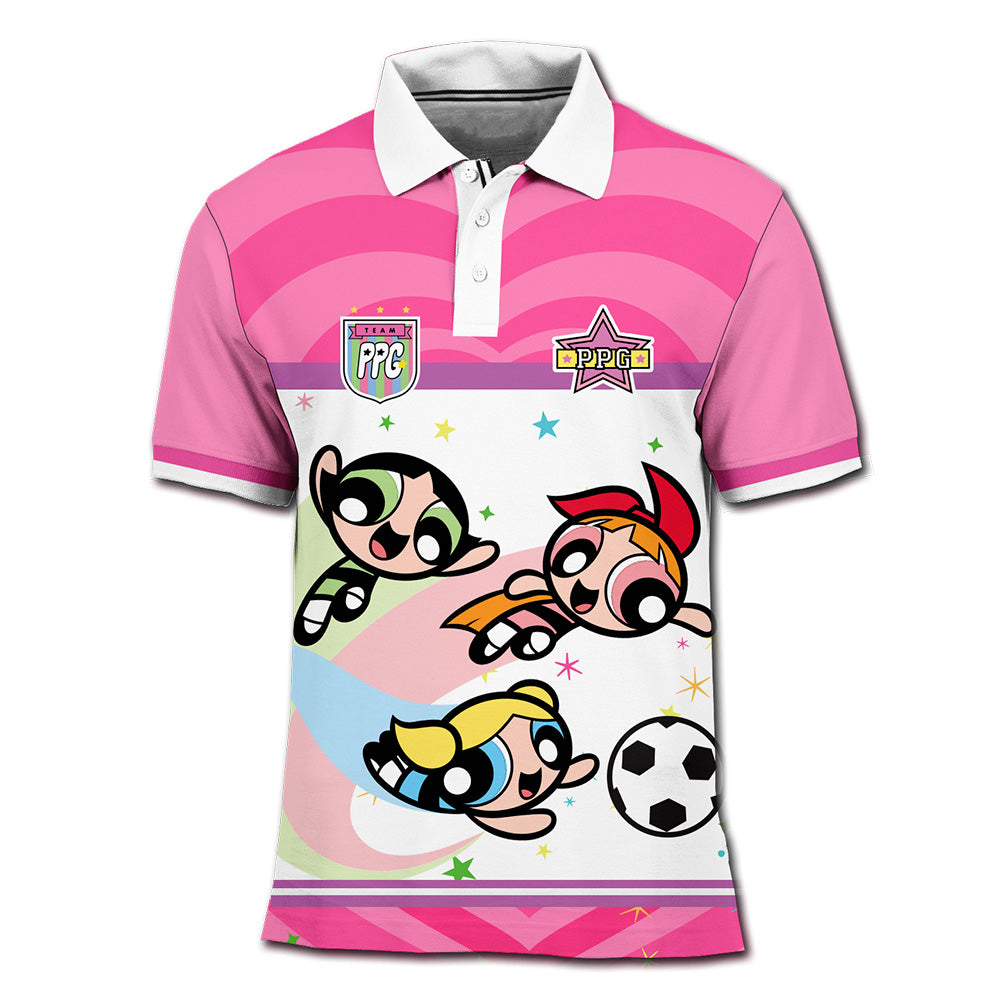 Playera Polo Chicas Superpoderosas