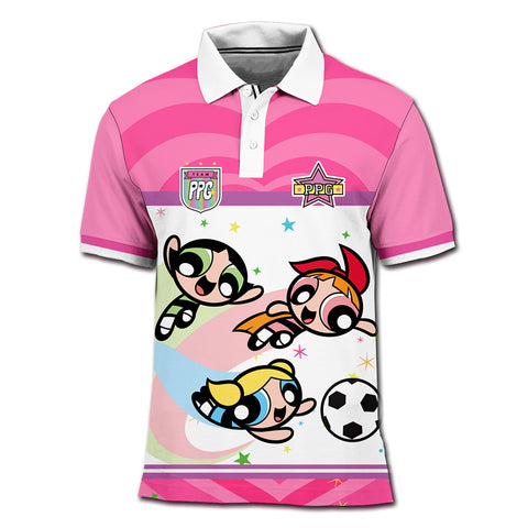 Playera Polo Chicas Superpoderosas