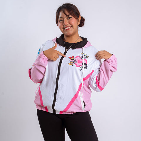 Bomber Jacket Chicas Superpoderosas Flowers