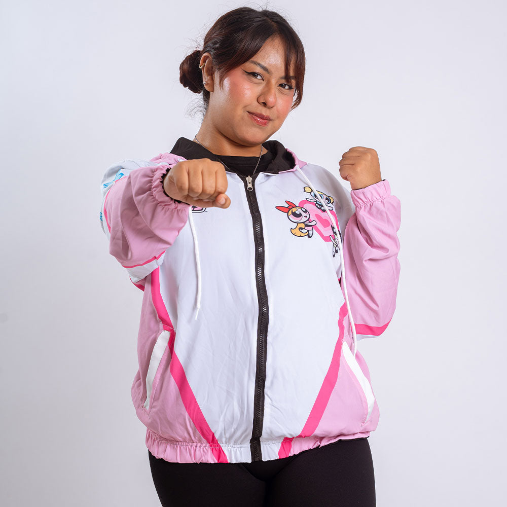 Bomber Jacket Chicas Superpoderosas Flowers