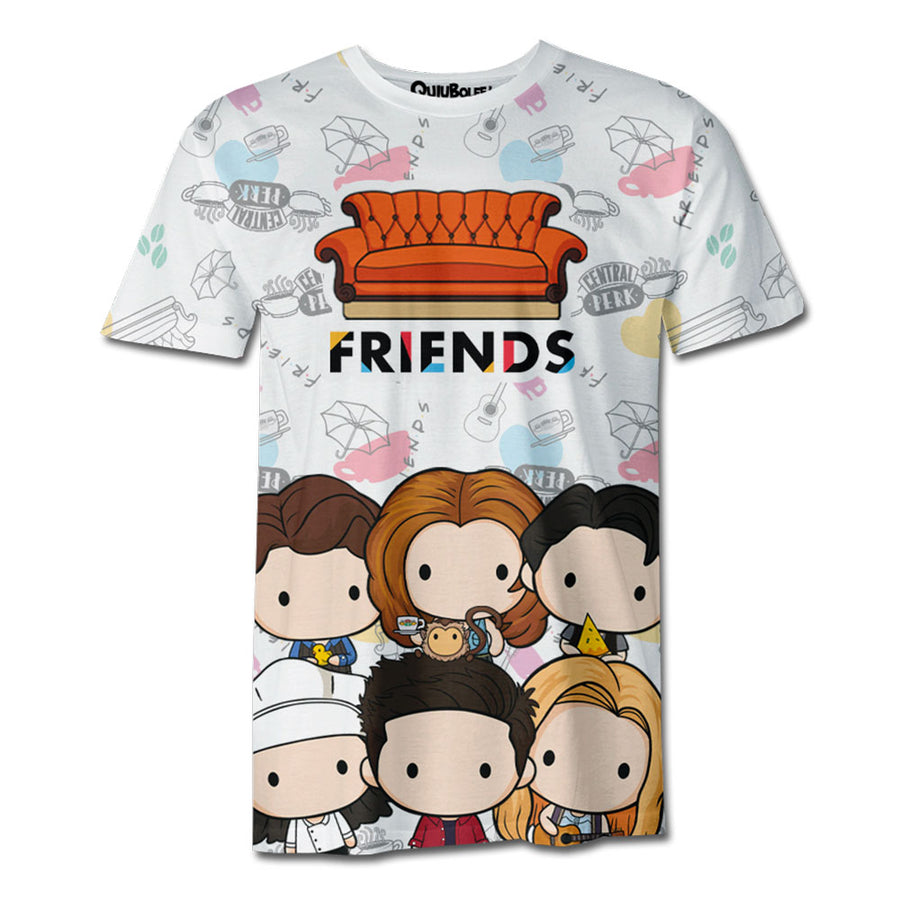 Playera Pijama Chibi Friends