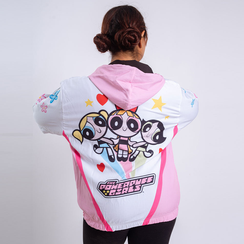 Bomber Jacket Chicas Superpoderosas Flowers