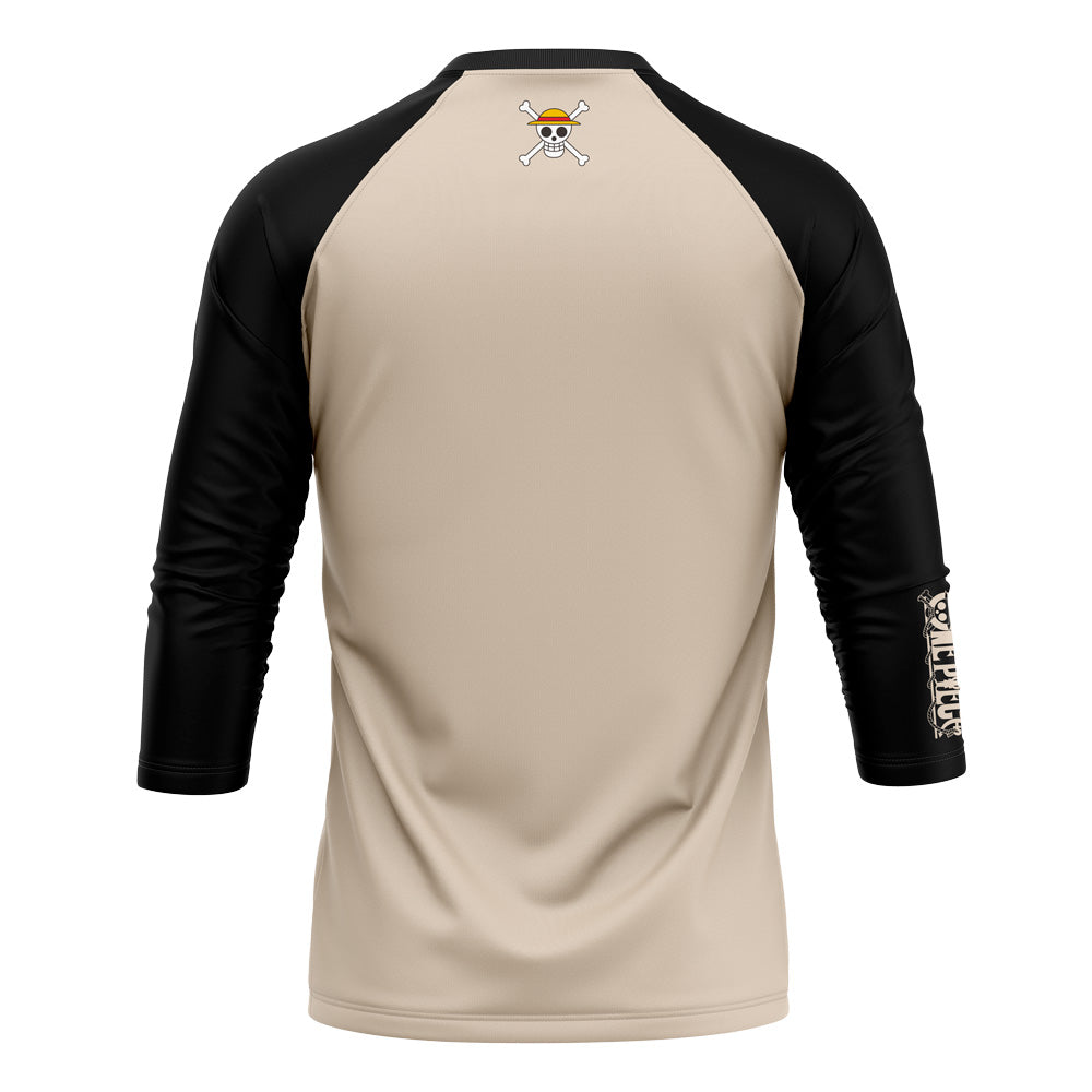 Playera Pijama Ranglan One Piece Luffy Wanted