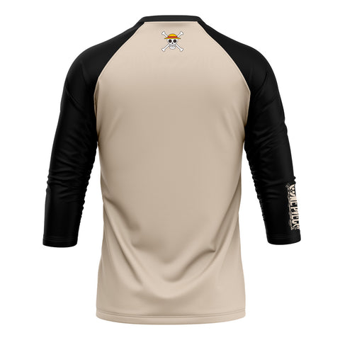 Playera Pijama Ranglan One Piece Luffy Wanted