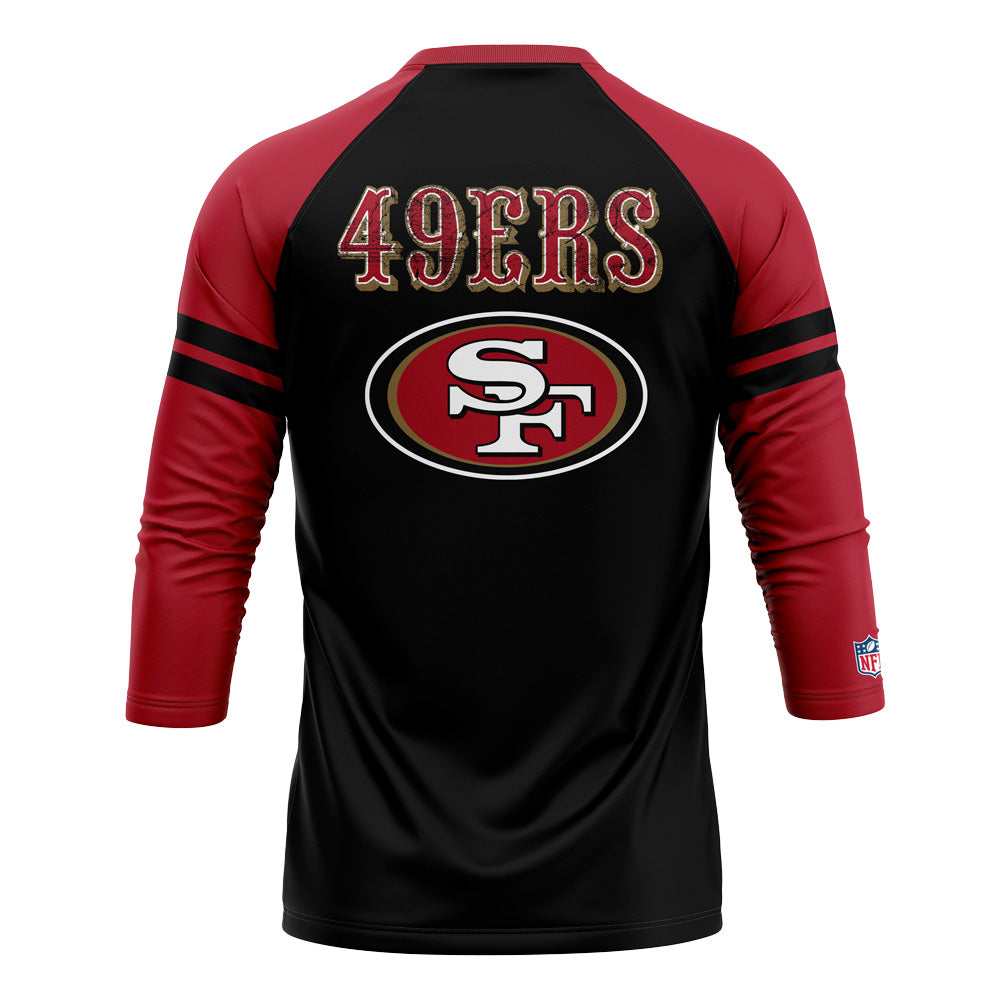 Playera Pijama Ranglan San Francisco 49ers Classic