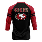 Playera Pijama Ranglan San Francisco 49ers Classic