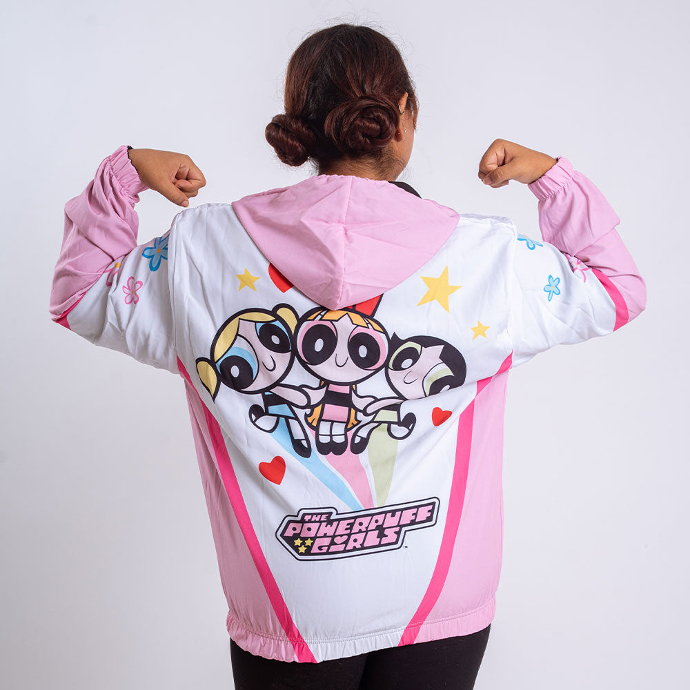 Bomber Jacket Chicas Superpoderosas Flowers