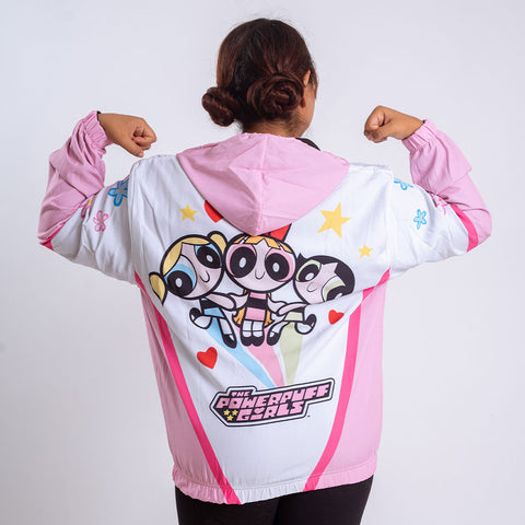Bomber Jacket Chicas Superpoderosas Flowers