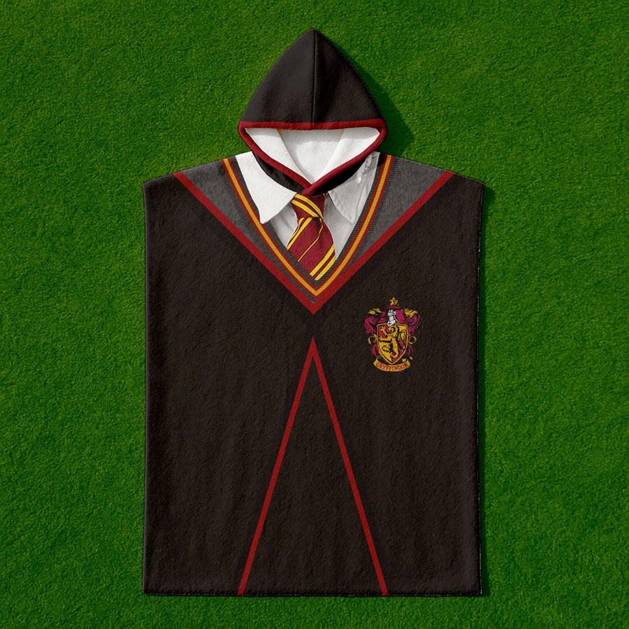 Poncho Toalla Harry Potter Gryfindor