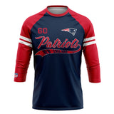 Playera Pijama Ranglan New England Patriots Classic