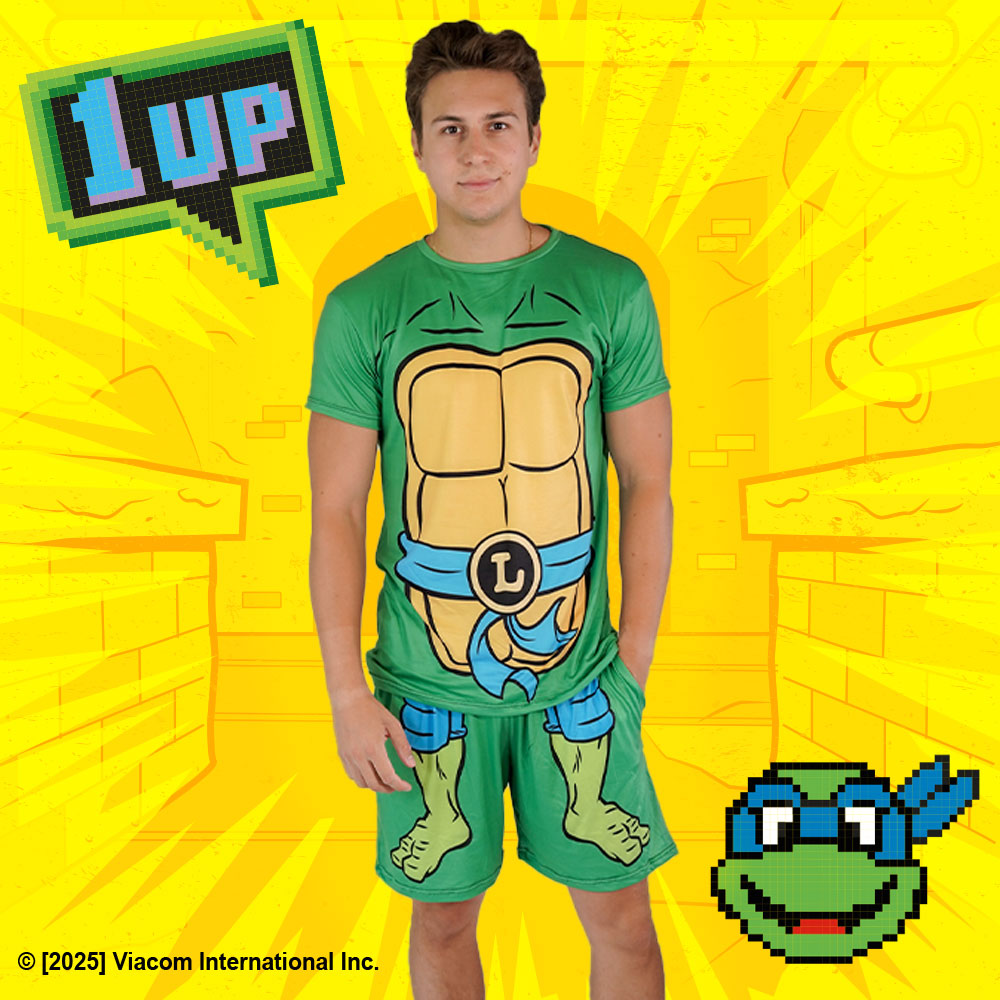 Conjunto Pijama Tortuga Ninja Leonardo
