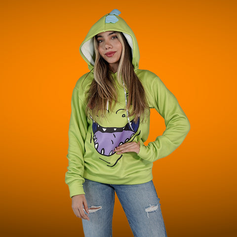 Sudadera Reptar Con Detalle en Gorro