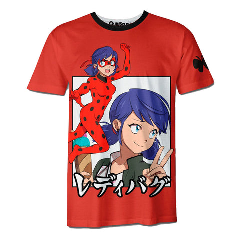 Playera Pijama Marinette Ladybug