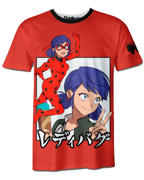 Playera Pijama Marinette Ladybug
