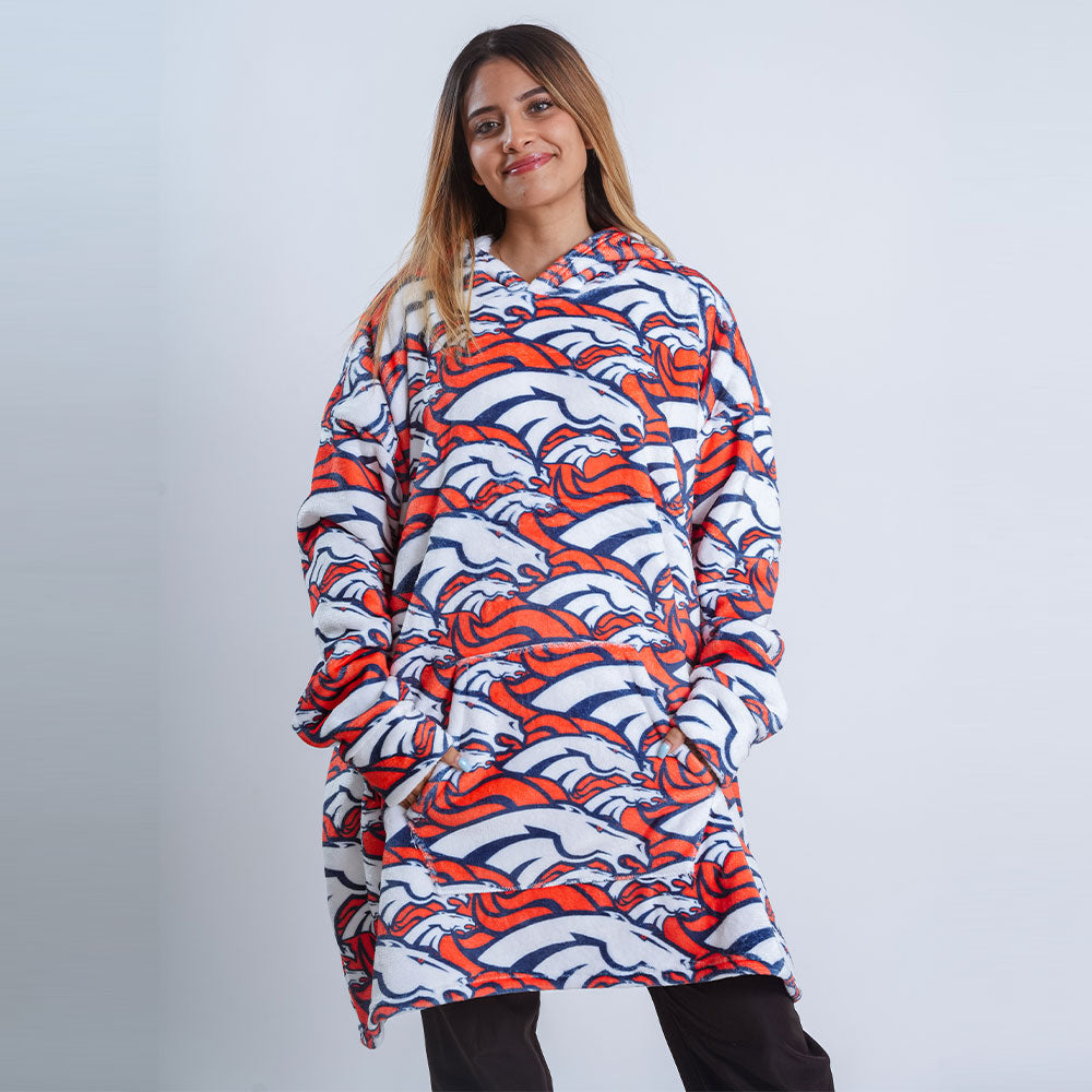 Sudaderota Denver Broncos MaxiLogo