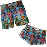 Short Pijama Mugiwaras Chibis