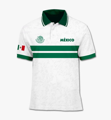 Playera Polo  Mexicana