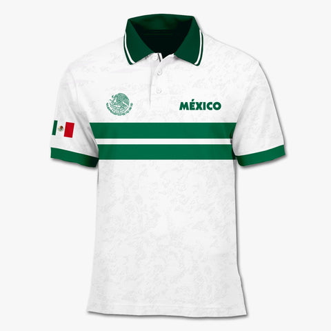 Playera Polo  Mexicana