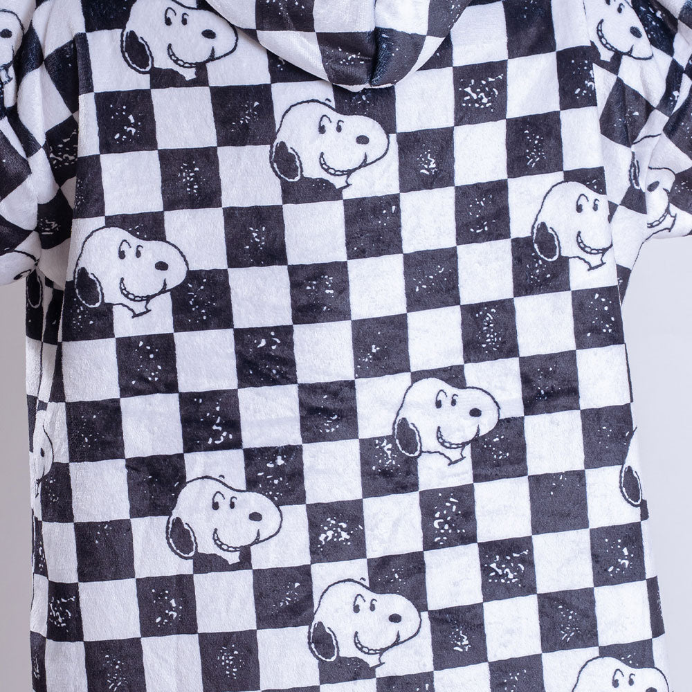 Sudaderota Snoopy Ajedrez