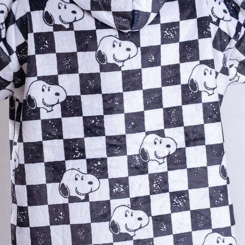 Sudaderota Snoopy Ajedrez