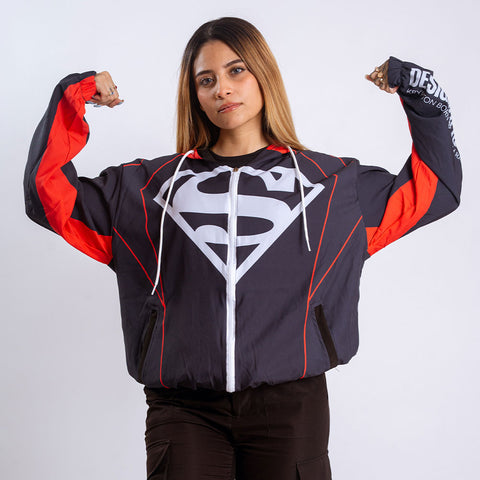Bomber Jacket Superman Power