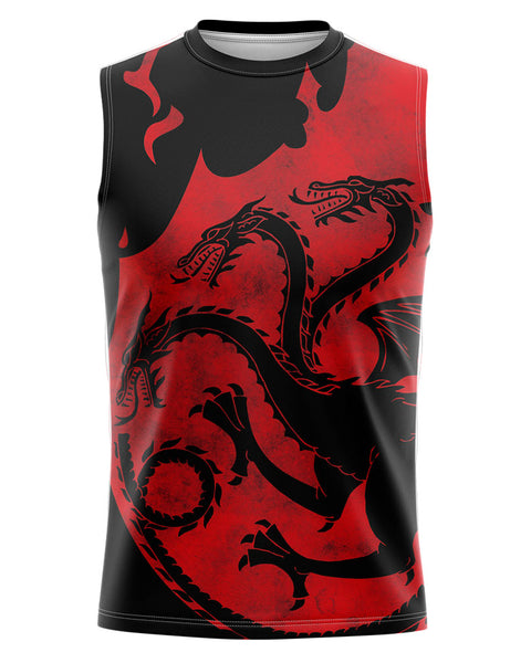 Playera Sin Mangas House Targaryen