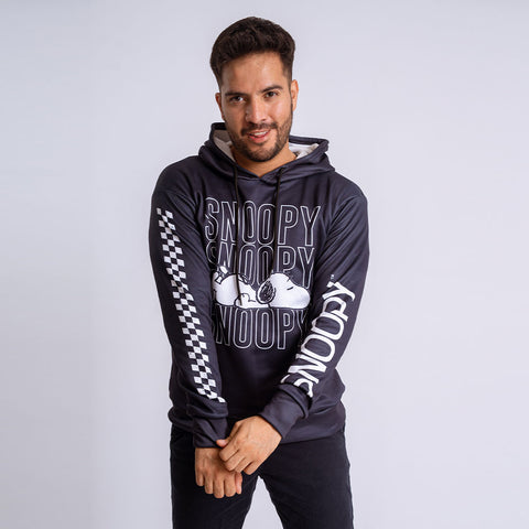 Sudadera Snoopy Black
