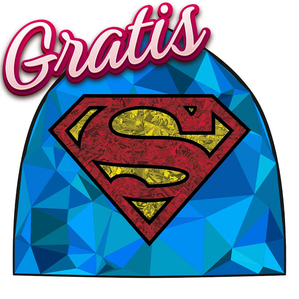 Gorrito Superman Blue