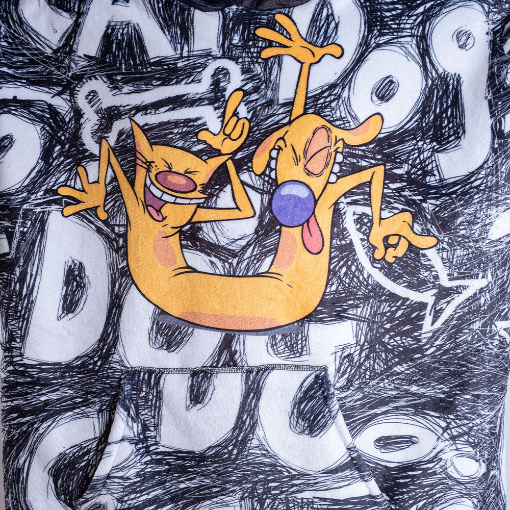 Sudaderota Catdog Sketch