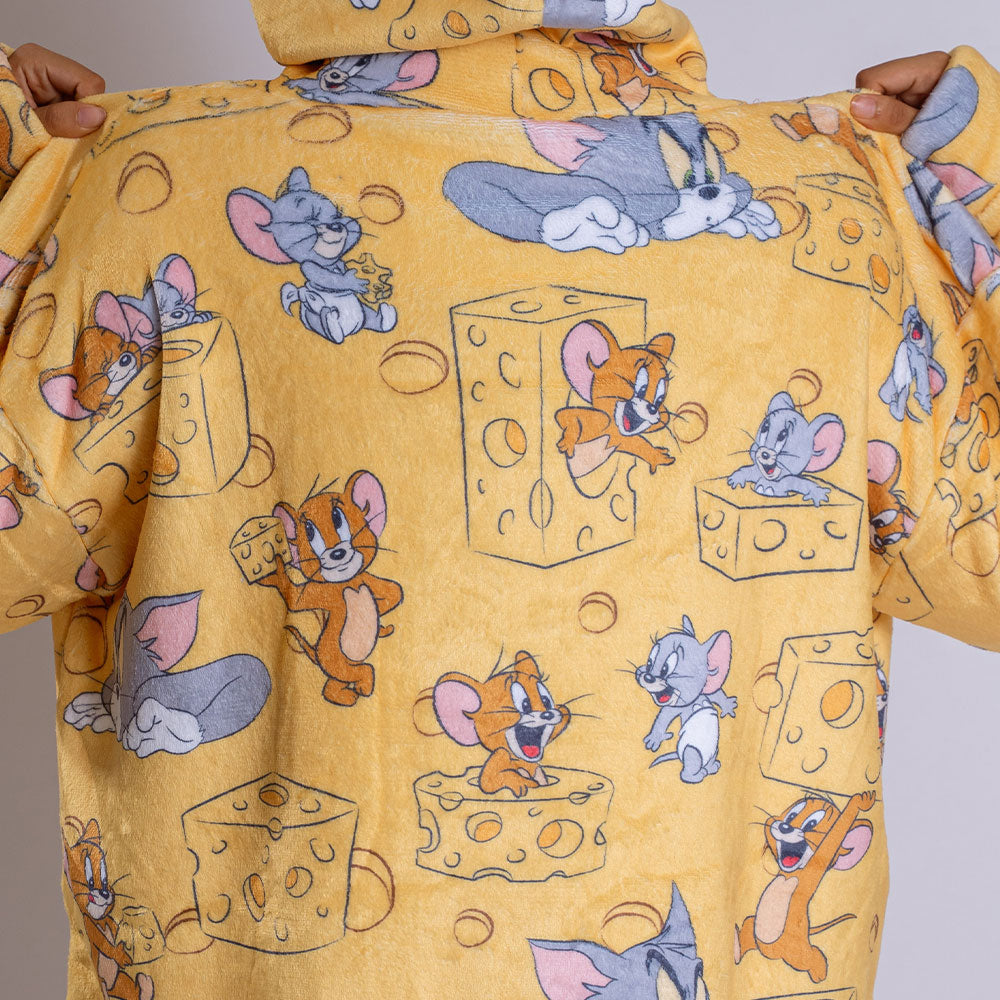 Sudaderota Tom Y Jerry Cheese