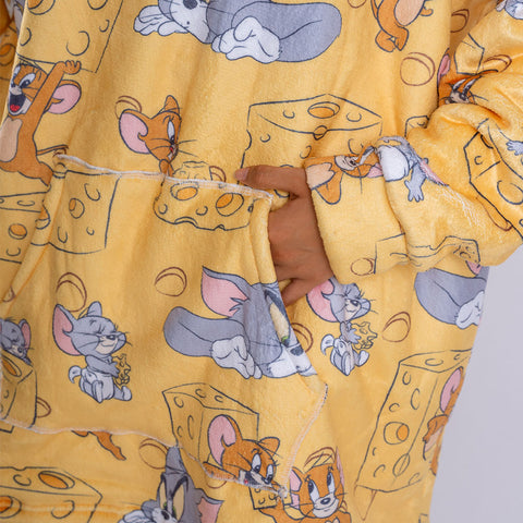 Sudaderota Tom Y Jerry Cheese