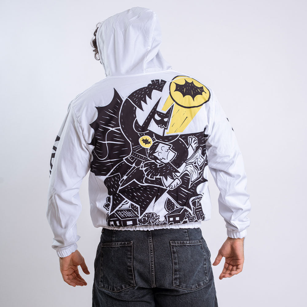 Bomber Jacket Batman Comic Sketch