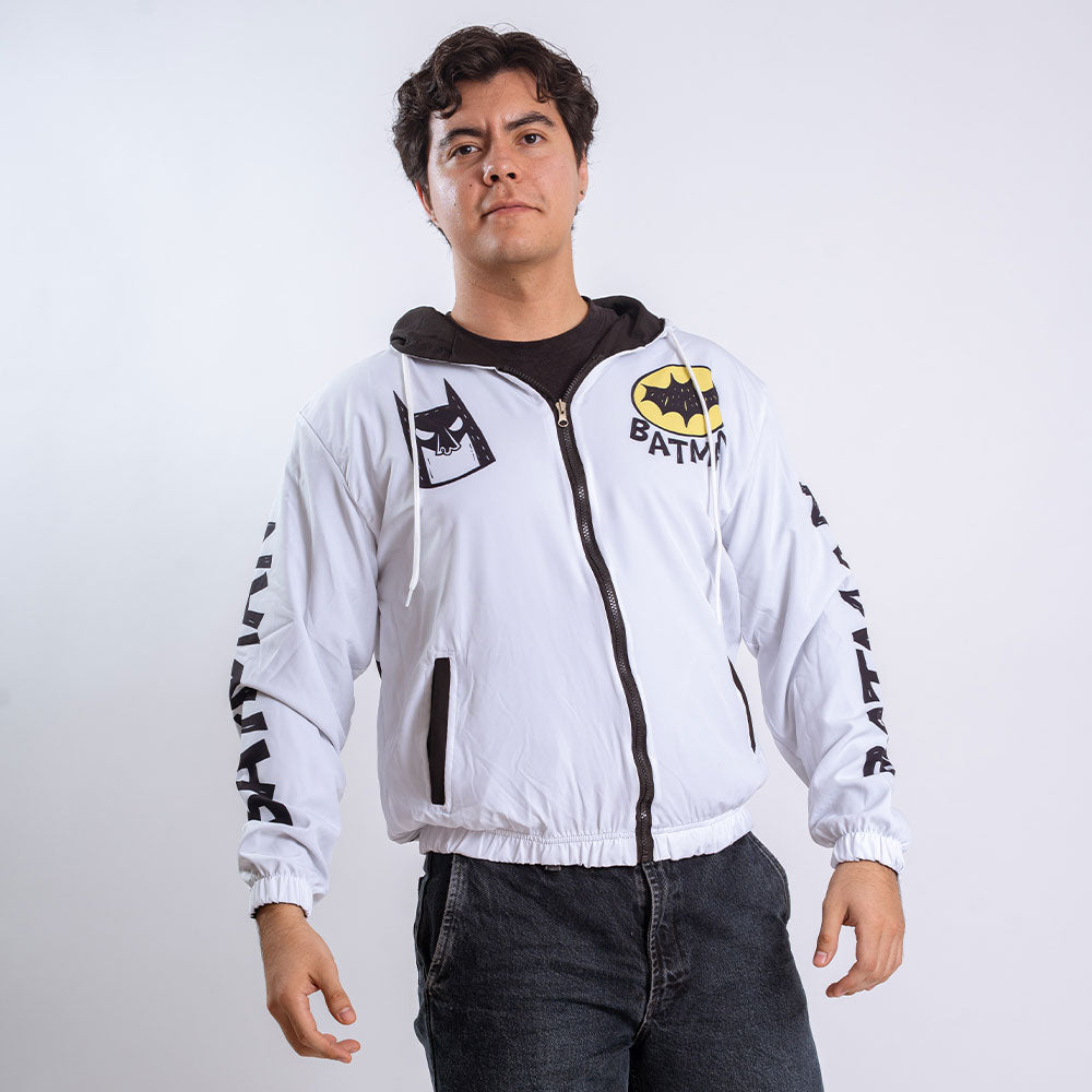 Bomber Jacket Batman Comic Sketch