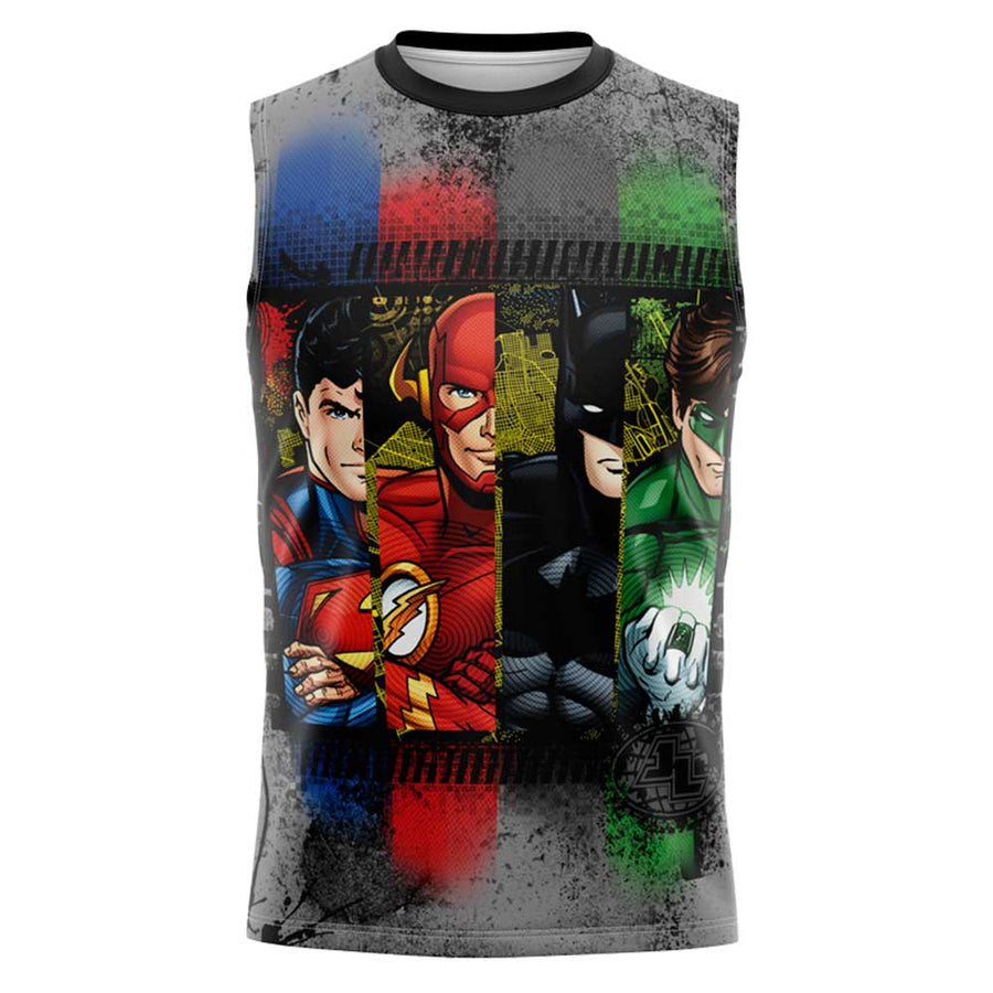 Playera Sin Mangas Liga de La Justicia