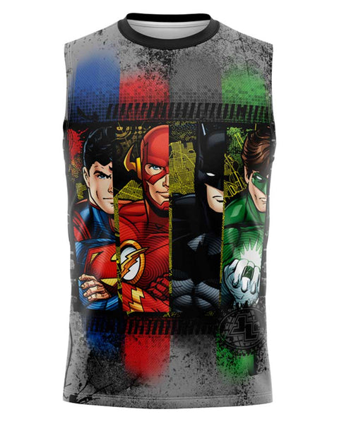 Playera Sin Mangas Liga de La Justicia