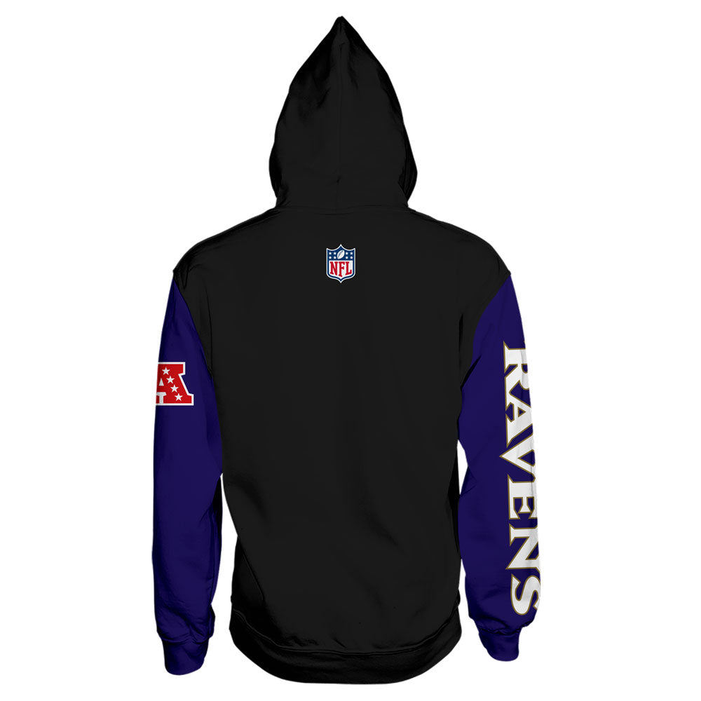 Sudadera Baltimore Ravens Black