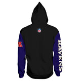 Sudadera Baltimore Ravens Black