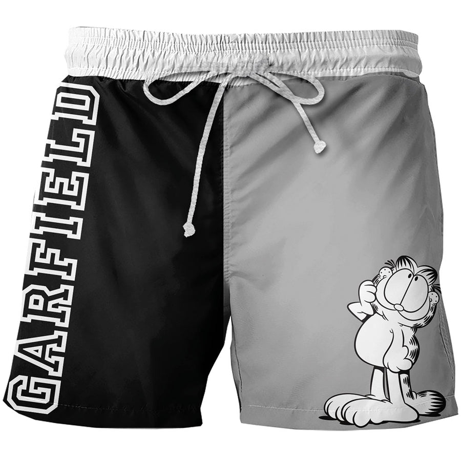 Traje de Baño Garfield Black And White