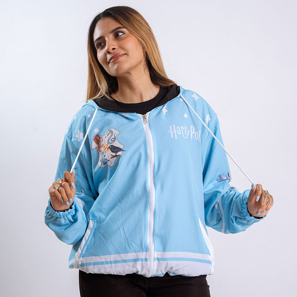 Bomber Jacket Hogwarts Blue