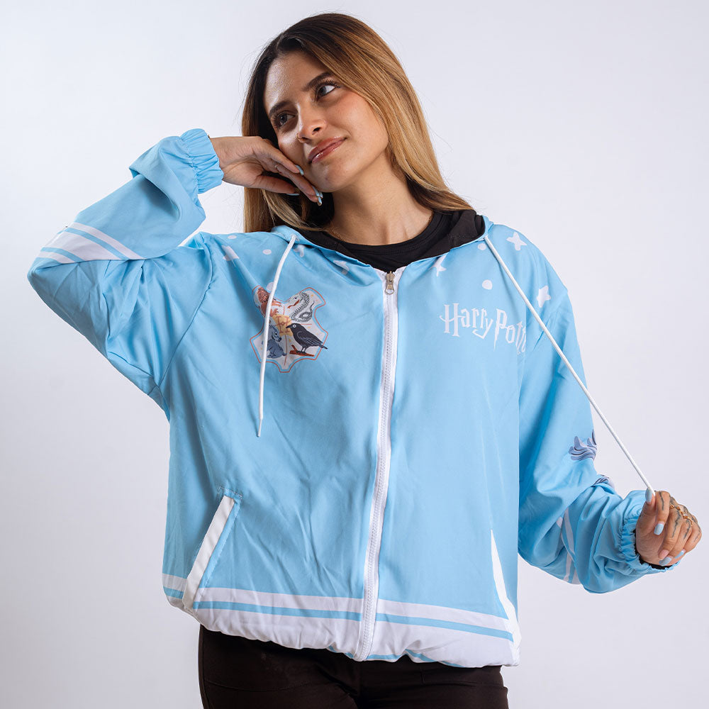 Bomber Jacket Hogwarts Blue