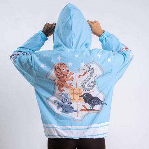 Bomber Jacket Hogwarts Blue